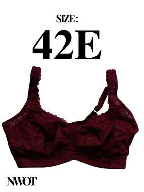 Anita — NWOT — Everyday Underwire Bra — Size 42E